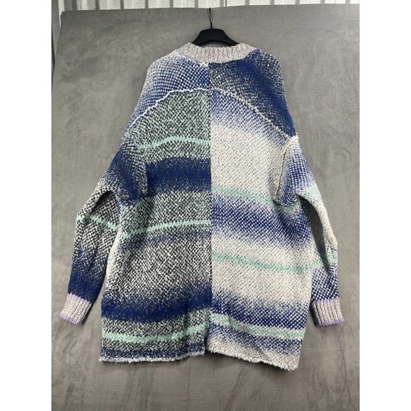 Free People Blue and White Sweater - Picture 4 of 9